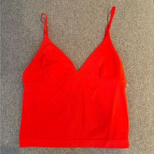 Free People Red Camisole